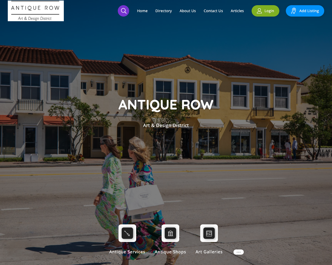 Antique Row WPB - Caso Studio